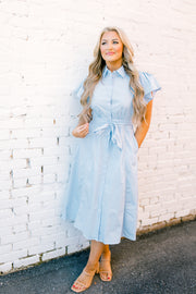 Melanie Dress - Light Blue
